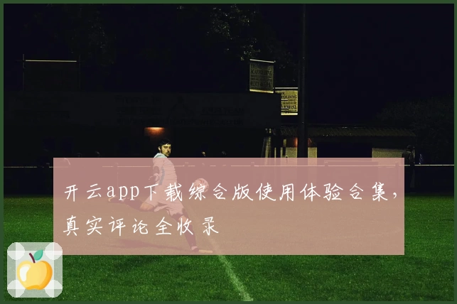 开云app下载综合版使用体验合集，真实评论全收录